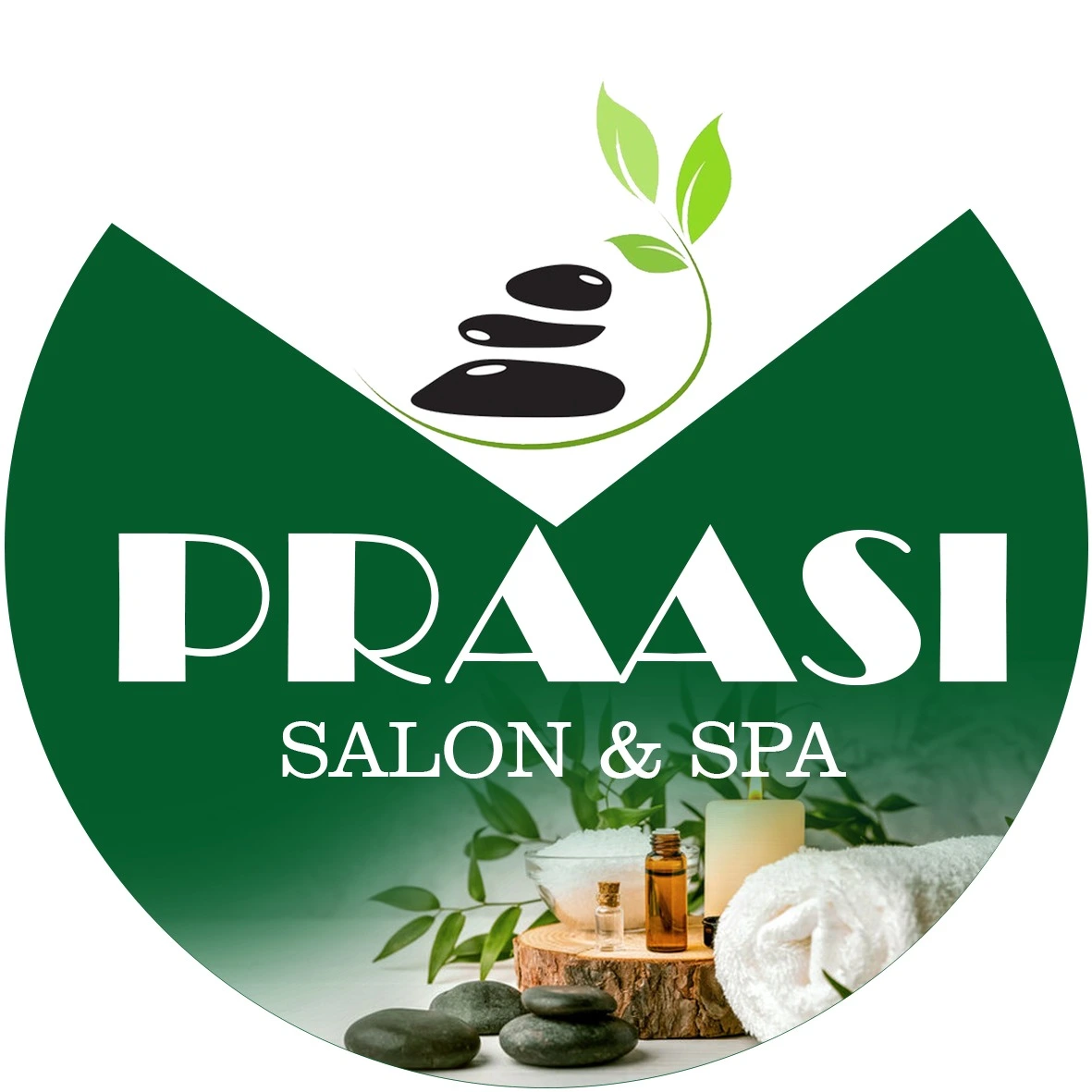 Praasi-salon-and-spa-logo Best salon and spa in Goa - Praasi salon and spa logo